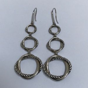 David Yurman Jewelry - David Yurman Triple Infinity Earrings David Yurman Jewelry - David Yurman Triple Infinity Earrings